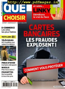 Que Choisir – Novembre 2019