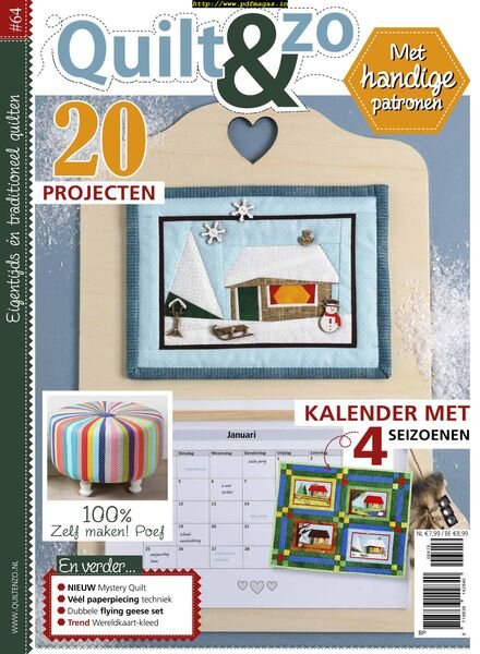 Quilt & Zo – november 2019 Cover