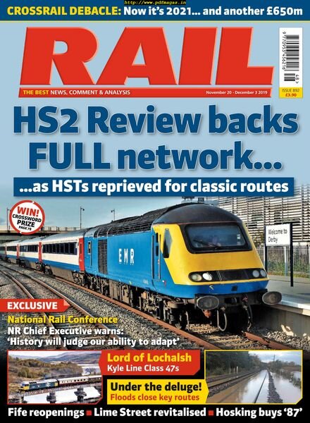 Rail – November 20, 2019 Cover