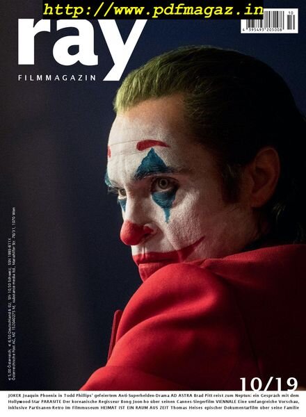 Ray – Oktober 2019 Cover