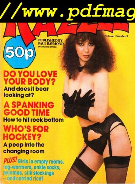 Razzle – Volume 1 Number 3 Cover