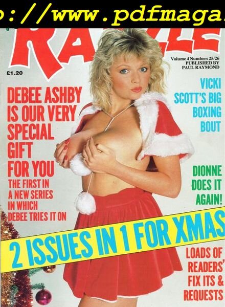 Razzle – Volume 4 Issue 25 & 26 Xmas Special 1986 Cover