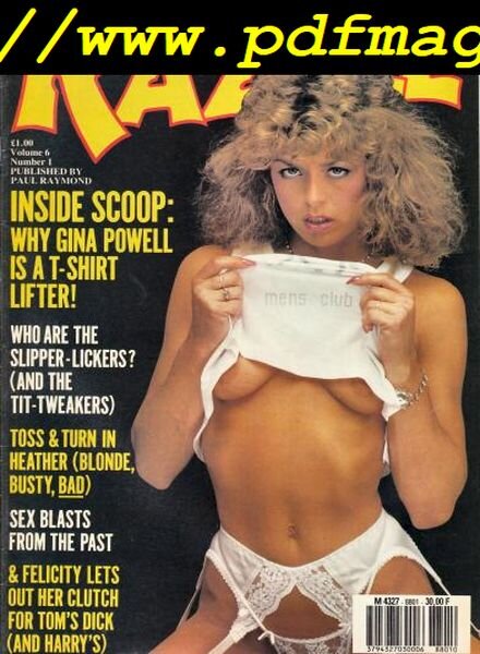 Razzle – Volume 6 Number 1 Cover