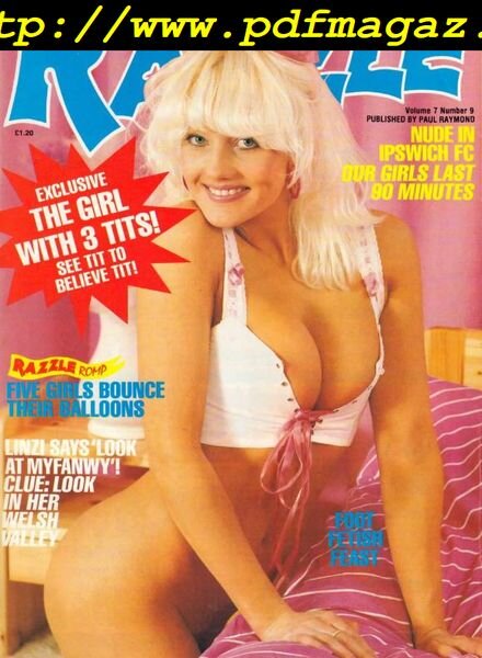 Razzle – Volume 7 Number 9, 1989 Cover