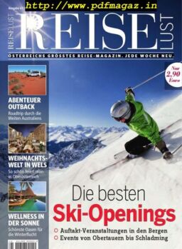 ReiseLust – 19 November 2019