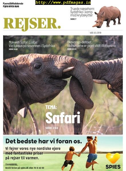 Rejser – 09 november 2019 Cover