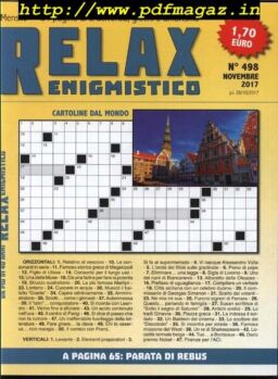 Relax Enigmistico – Novembre 2017