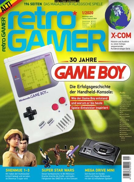 Retro Gamer Germany – Dezember 2019 Cover