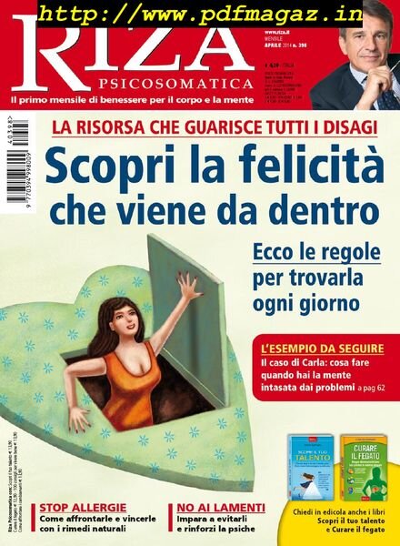 Riza Psicosomatica – Aprile 2014 Cover