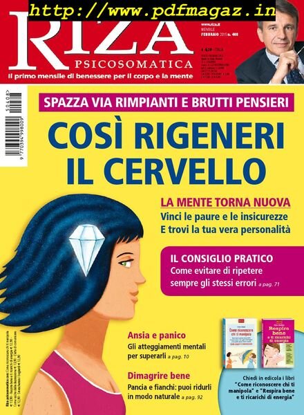 Riza Psicosomatica – Febbraio 2015 Cover