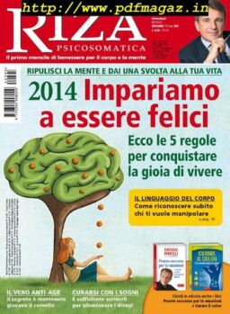 Riza Psicosomatica – Gennaio 2014