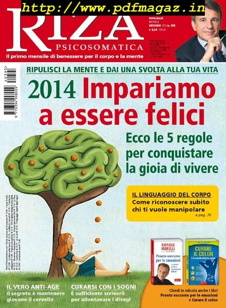 Riza Psicosomatica – Gennaio 2014 Cover