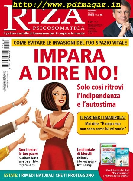 Riza Psicosomatica – Giugno 2015 Cover