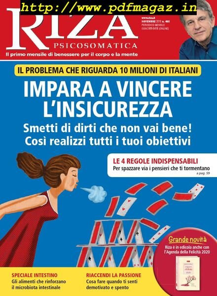 Riza Psicosomatica – Novembre 2019 Cover