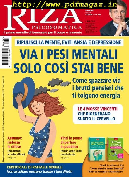 Riza Psicosomatica – Ottobre 2014 Cover