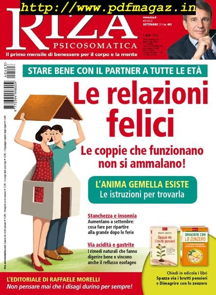 Riza Psicosomatica – Settembre 2014 Cover