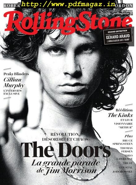 Rolling Stone France – novembre 2019 Cover