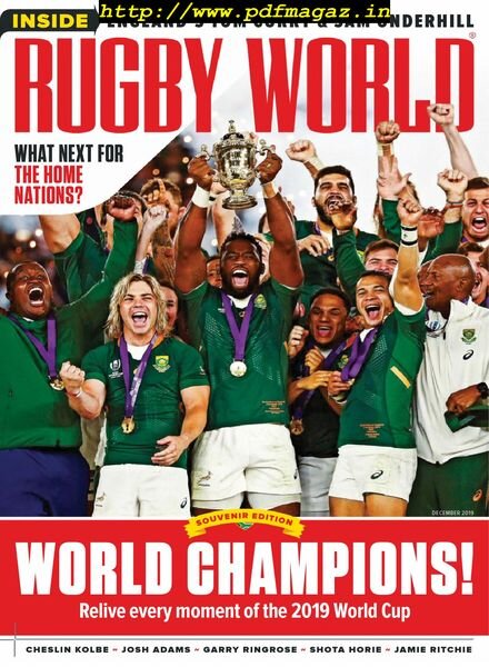 Rugby World – December 2019 Cover