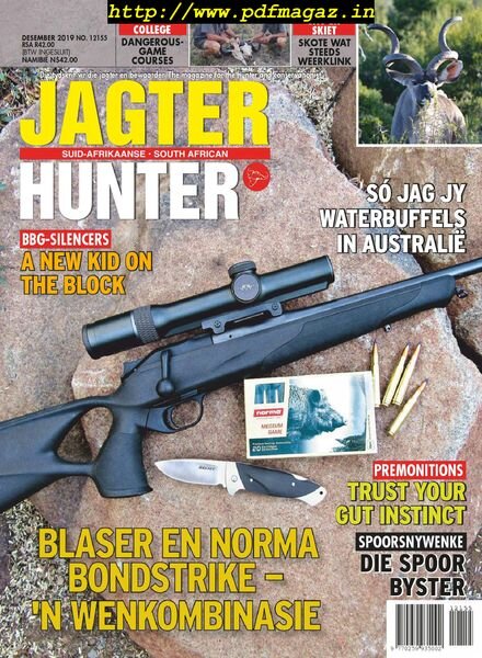 SA Hunter-Jagter – December 2019 Cover