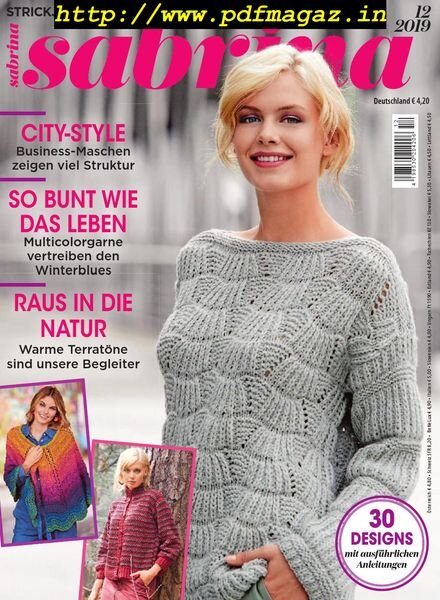 Sabrina Germany – Dezember 2019 Cover