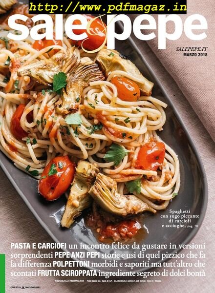 Sale & Pepe – Marzo 2018 Cover