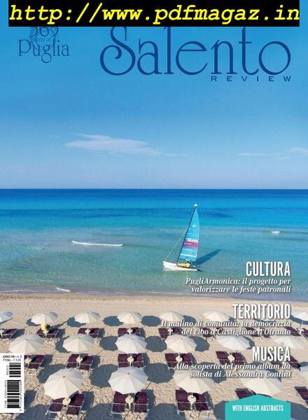 Salento Review – Anno VII Numero 2 2019 Cover