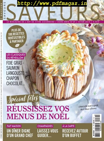Saveurs – Hors-Serie N 39 – Hiver 2019 Cover