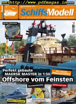 SchiffsModell – Dezember 2019