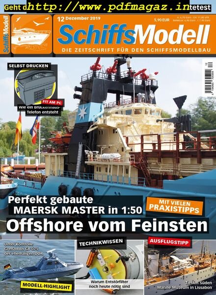 SchiffsModell – Dezember 2019 Cover