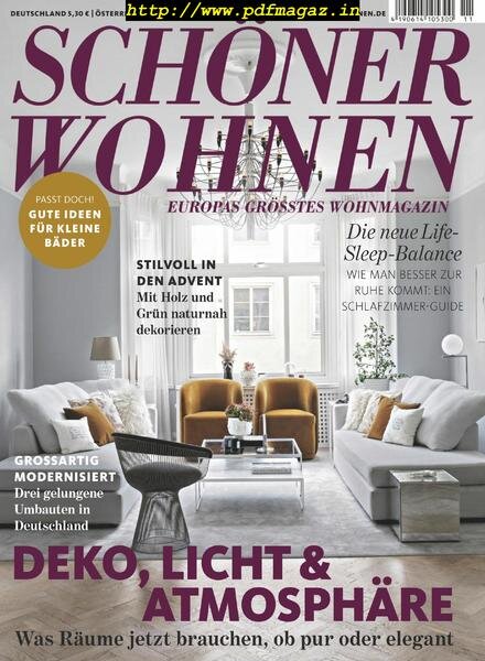 SchOner Wohnen – November 2019 Cover