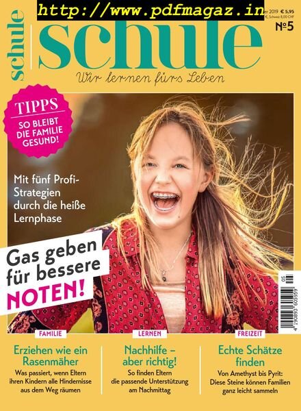 Schule – Oktober-November 2019 Cover