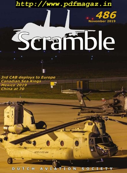 Scramble Magazine – Issue 486, November 2019 Cover