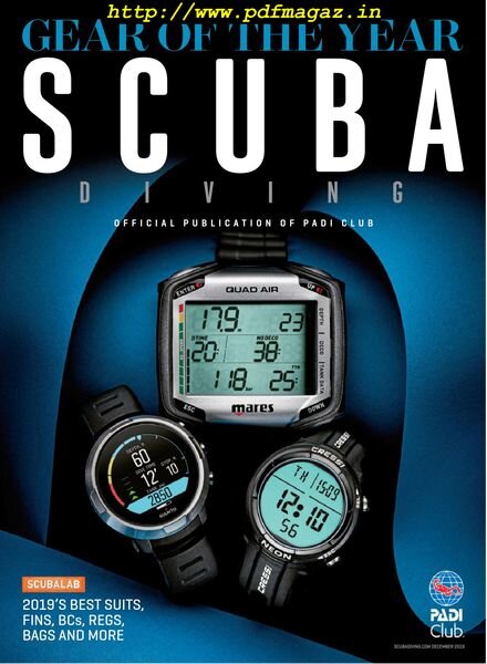 Scuba Diving – December 2019 Cover