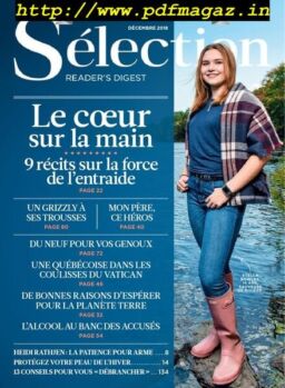 Selection du Reader’s Digest Canada – decembre 2019