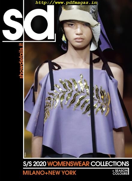 Showdetails Milano & New York – October 2019 Cover