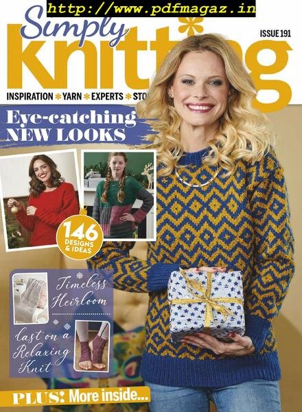 Simply Knitting – December 2019 Cover
