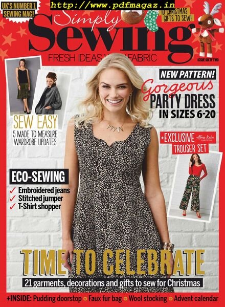 Simply Sewing – November 2019 Cover