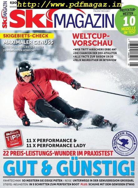 Skimagazin – November 2019 Cover