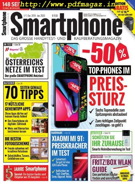 Smartphone Magazin – November 2019 Cover