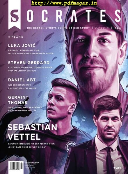 Socrates – Juli 2019 Cover