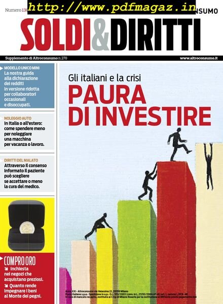 Soldi & Diritti – Maggio 2013 Cover