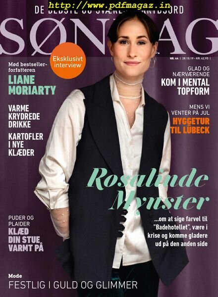 Sondag – 28 oktober 2019 Cover