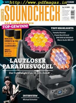 Soundcheck – November 2019