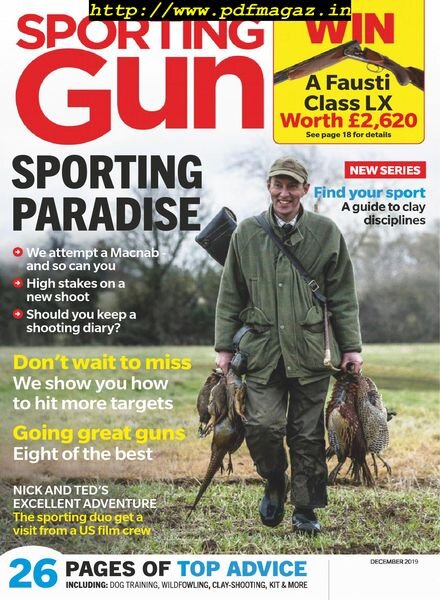 Sporting Gun UK – December 2019 Cover