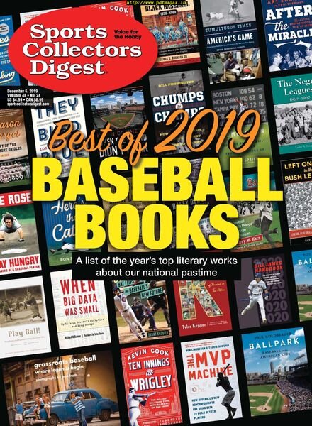 Sports Collectors Digest – 18 November 2019 Cover
