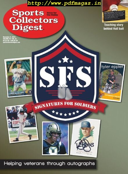 Sports Collectors Digest – November 08, 2019 Cover
