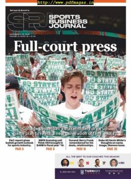 SportsBusiness Journal – 04 November 2019