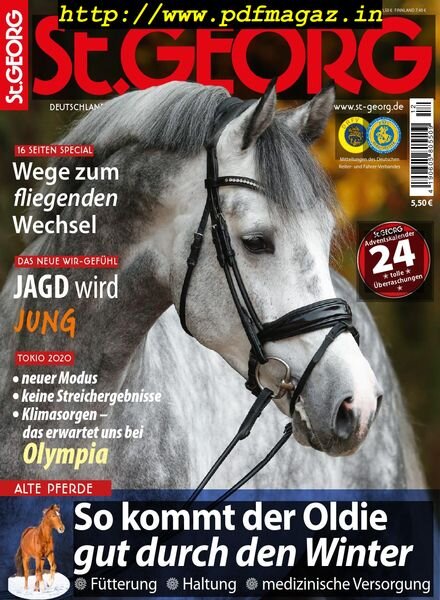 St Georg – November 2019 Cover