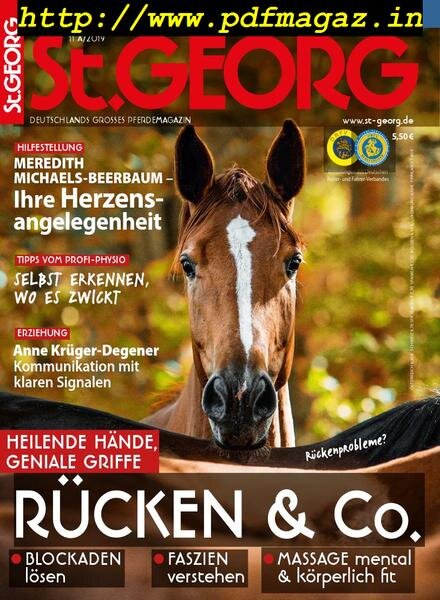 St Georg Sonderheft – Oktober 2019 Cover