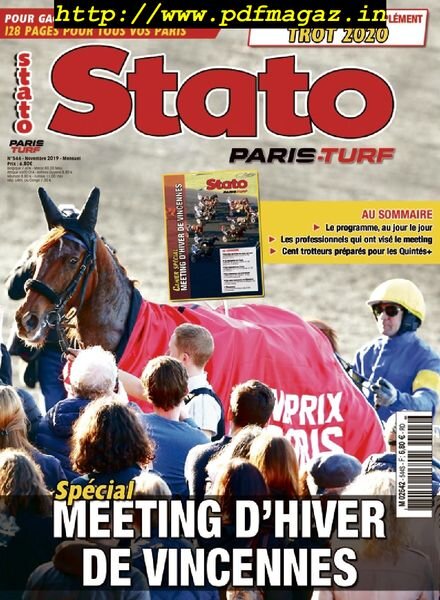 Stato Turf – novembre 2019 Cover